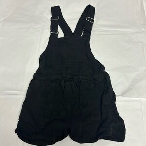 Urban Kids - Black Rayon  Shortalls. Size 2-3 years